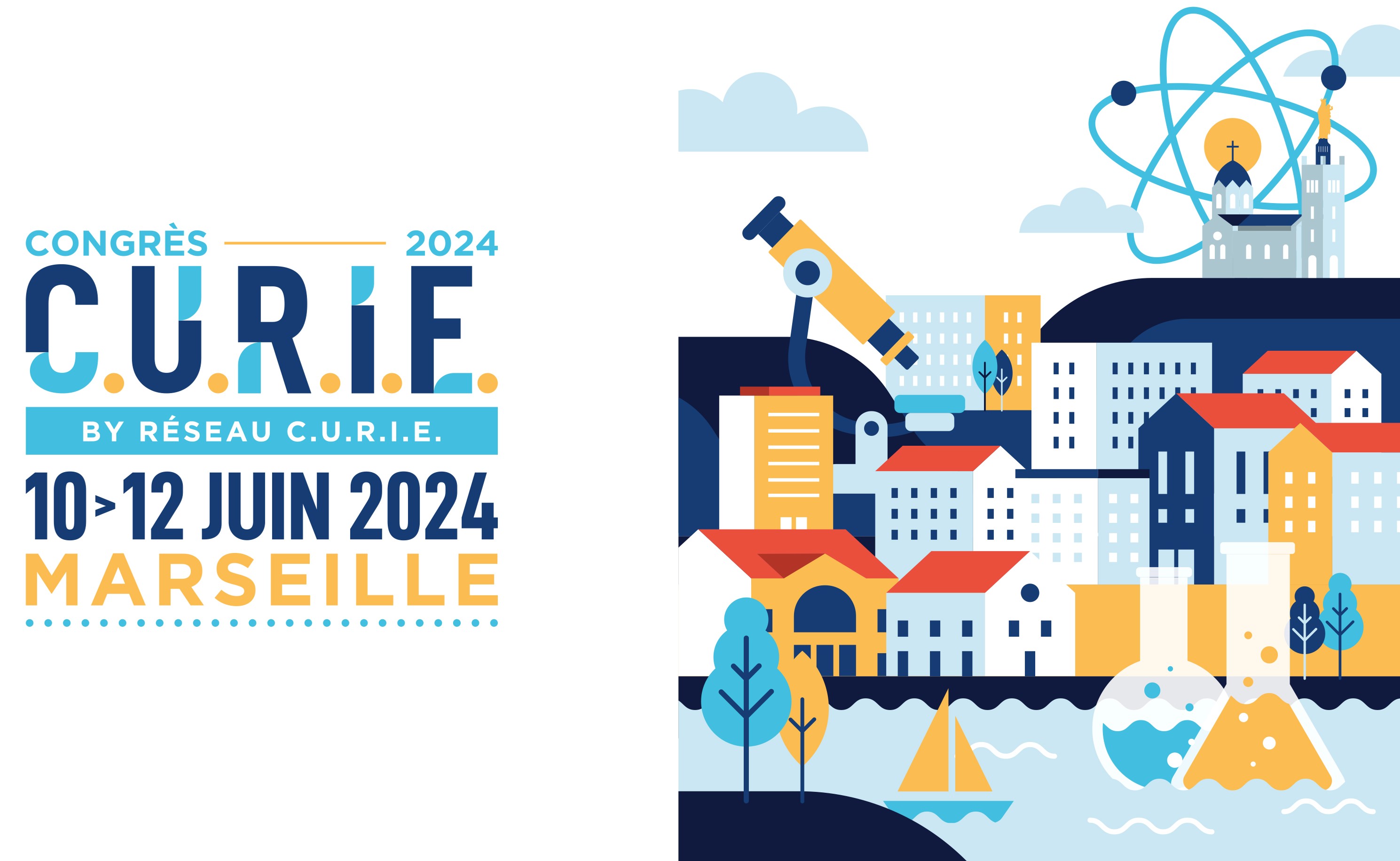 Inserm Transfert participe au Congrès C.U.R.I.E. du 10 au 12 juin à Marseille !